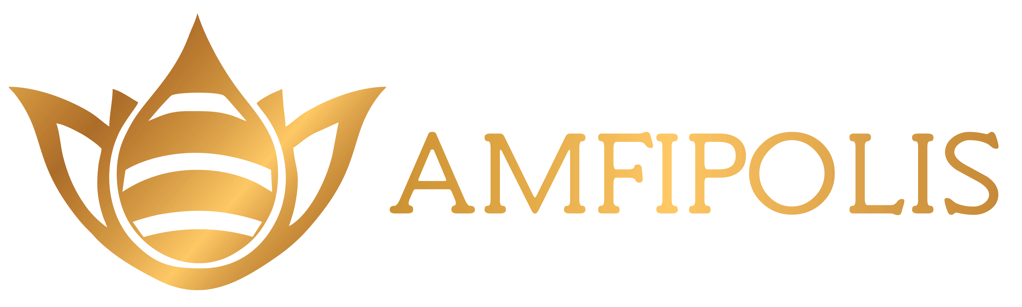 Logo for brandet Amfipolis honning 
