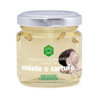 Glas med Apicoltura Casentines trøffelhonning, fra Italien